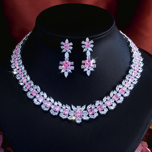Linéa Geometric Crystal Jewelry Set