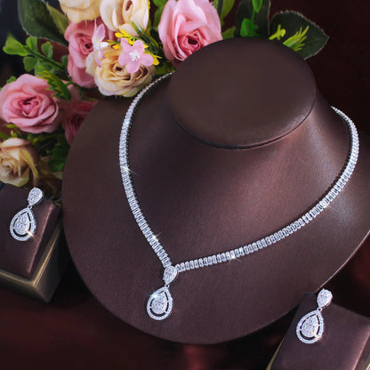 Vivienne Baguette Crystal Jewelry Set