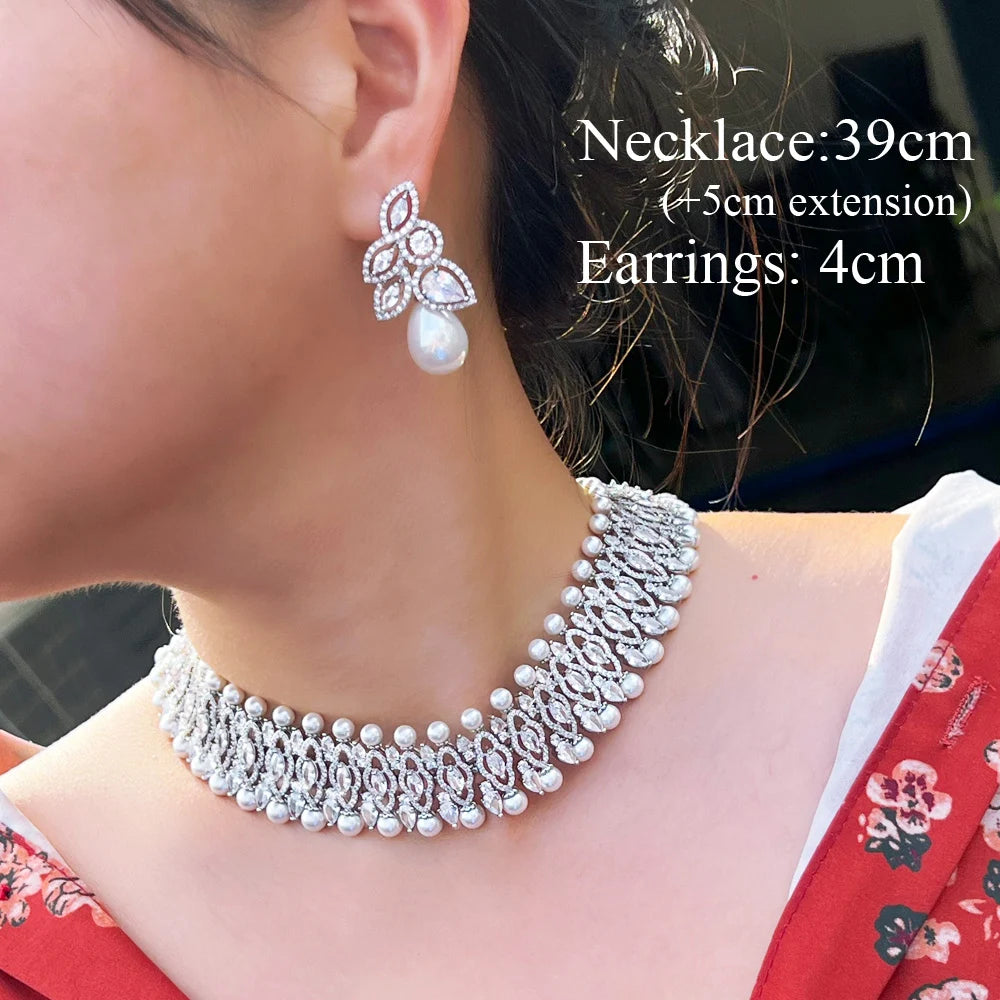 Séraphine Crystal Statement Jewelry Set