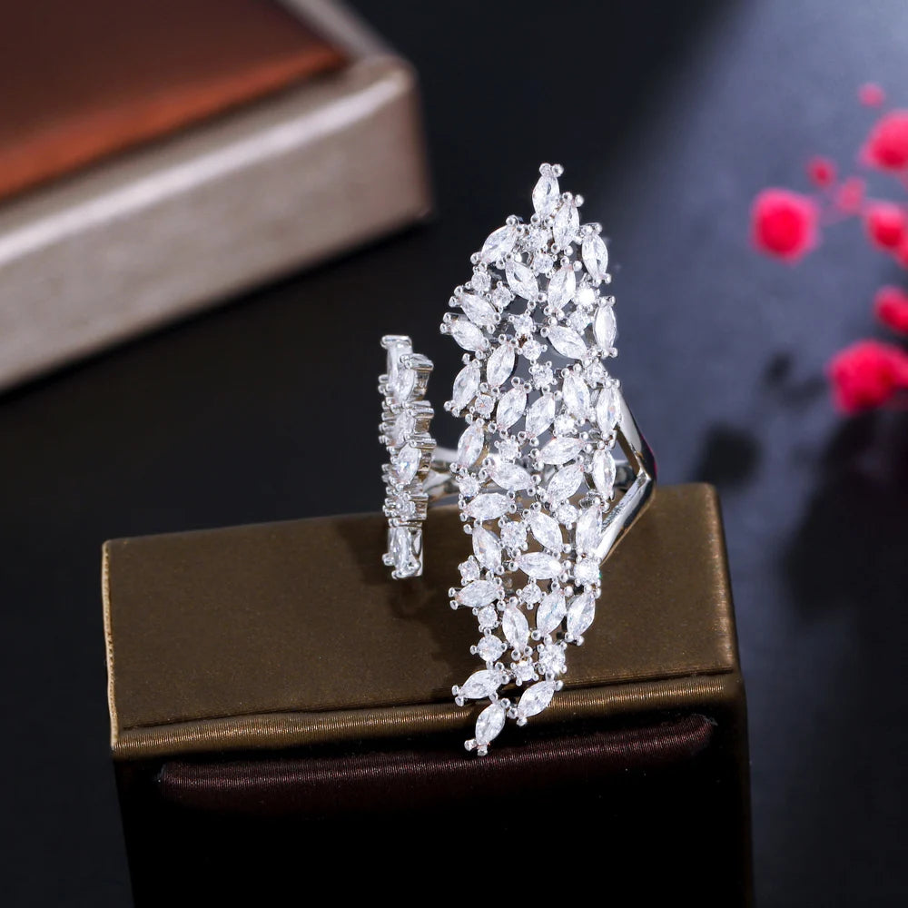 Bianca Shimmer Statement Ring