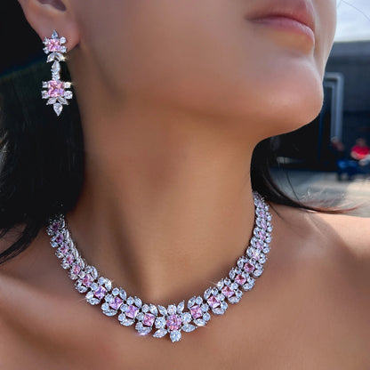 Linéa Geometric Crystal Jewelry Set