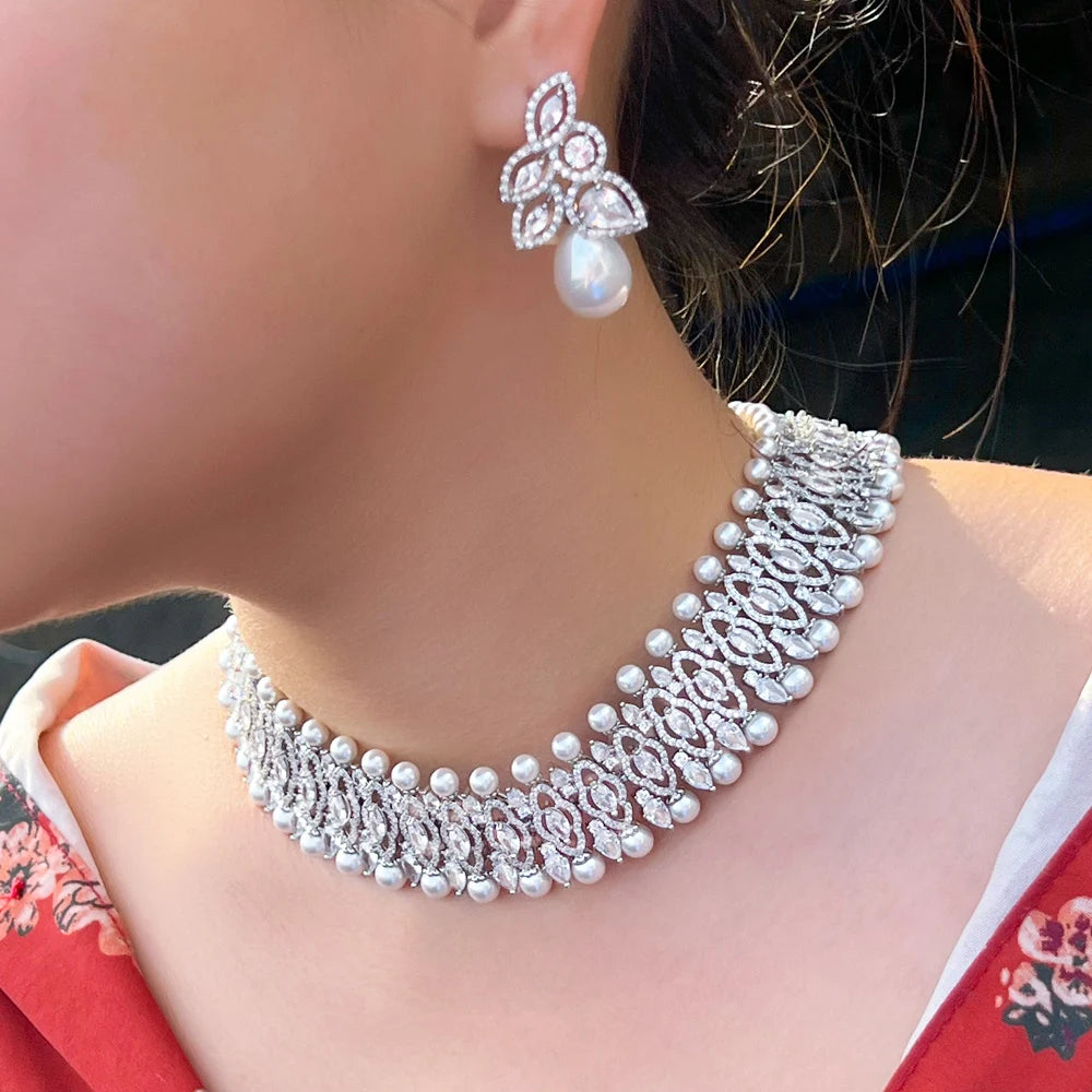 Séraphine Crystal Statement Jewelry Set