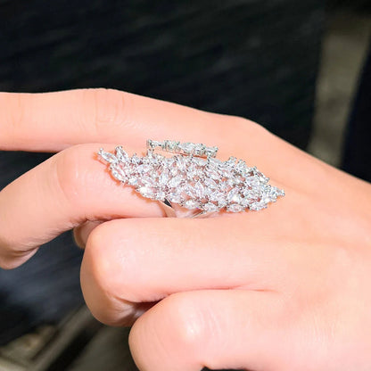 Bianca Shimmer Statement Ring
