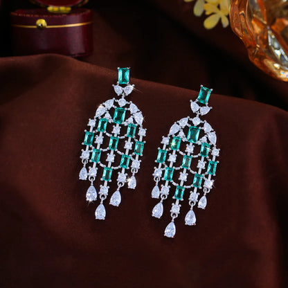 Celestia Light Blue Drop Earrings