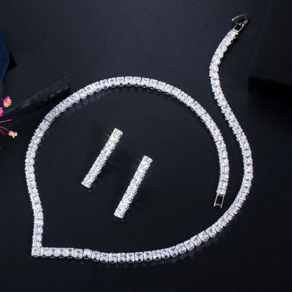 Étincelle Pavé Crystal Jewelry Set