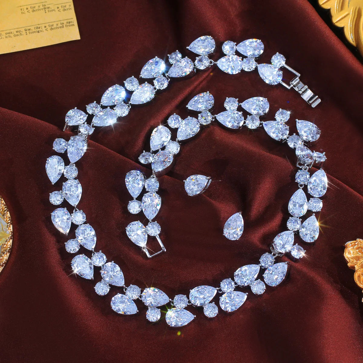 Eternelle Tennis Crystal Jewelry Set