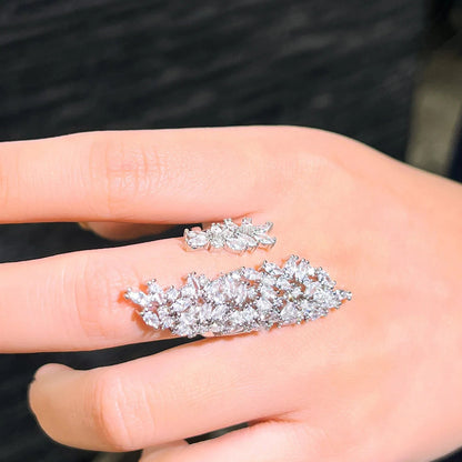 Bianca Shimmer Statement Ring
