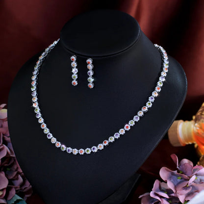 Blanche Pavé Bridal Jewelry Set