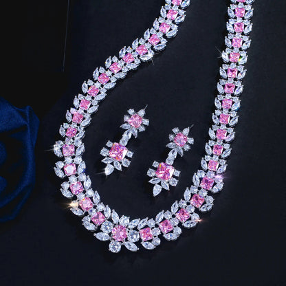 Linéa Geometric Crystal Jewelry Set