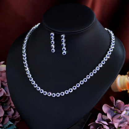 Blanche Pavé Bridal Jewelry Set