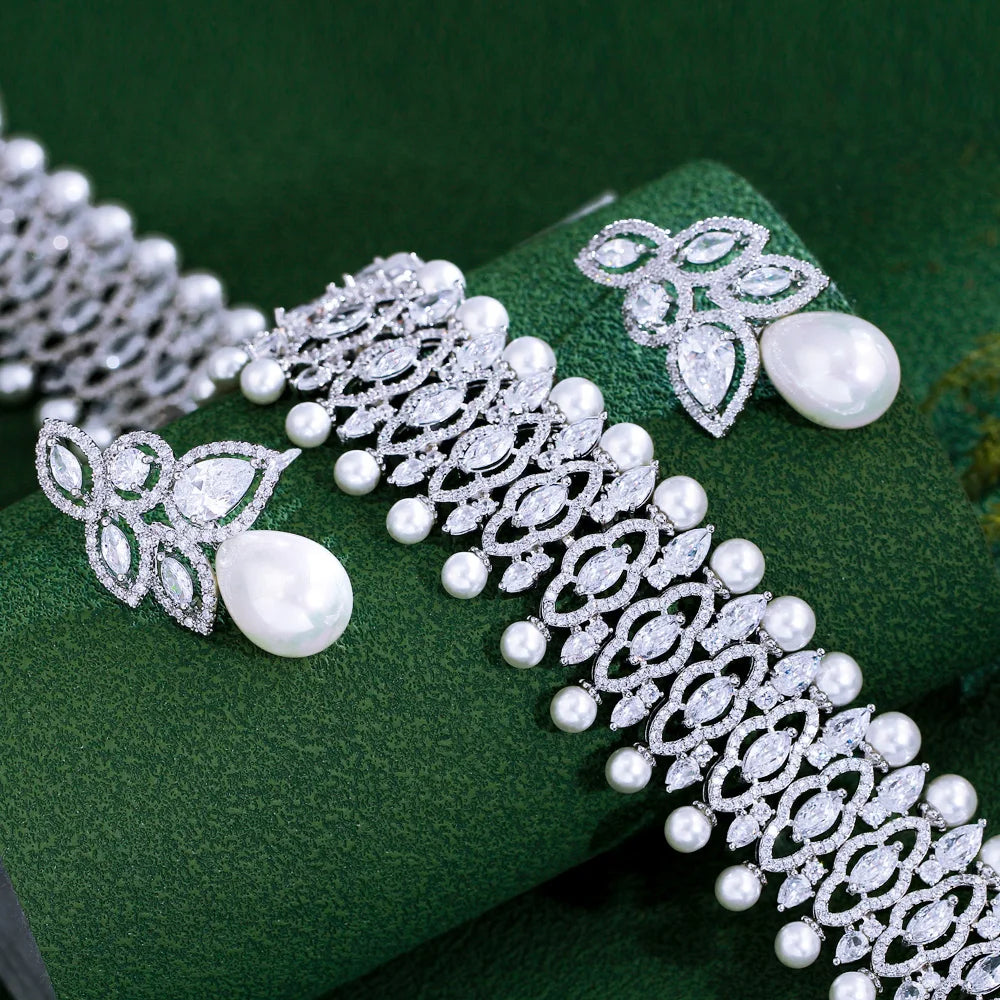 Séraphine Crystal Statement Jewelry Set