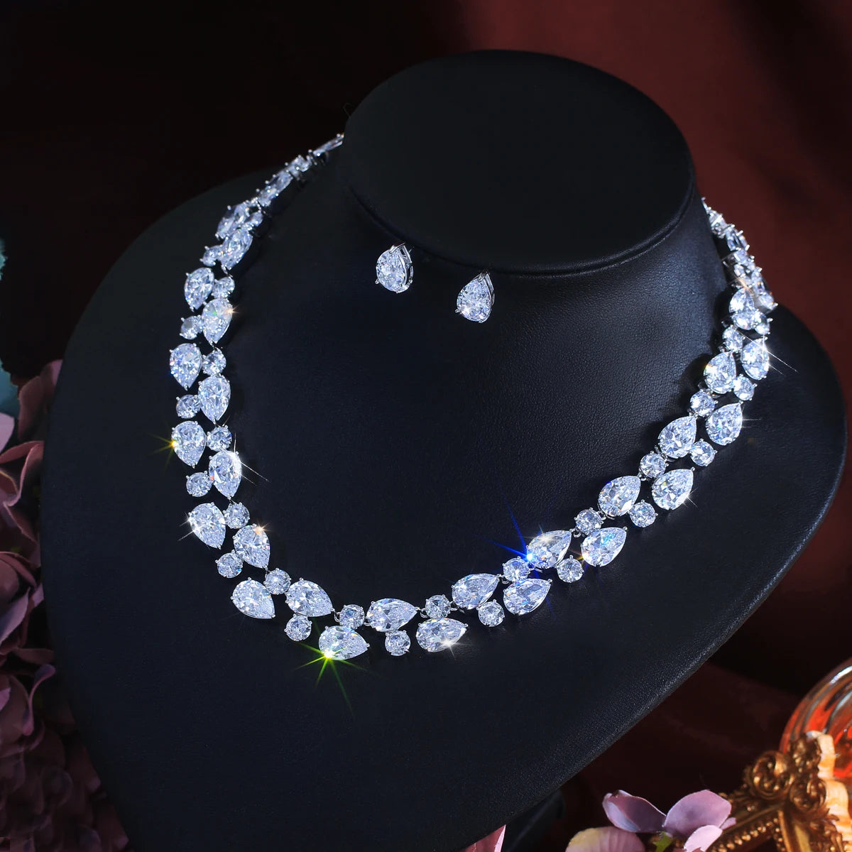 Eternelle Tennis Crystal Jewelry Set