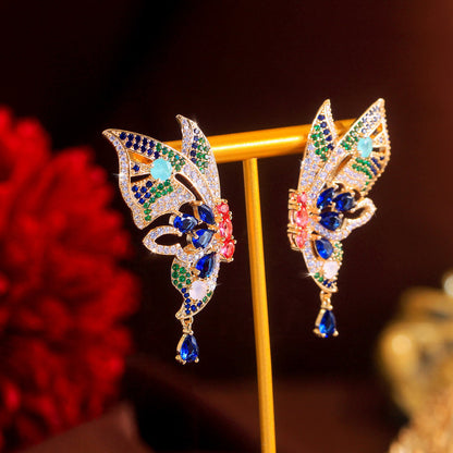 Mariposa Multicolor Butterfly Earrings