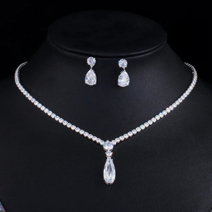 Lavande Purple Crystal Jewelry Set